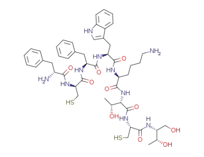 H-D-Phe-Cys-Phe-D-Trp-Lys-Thr-Cys-Thr-OH