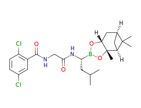 Molecular Structure of 1201903-02-7 (Ixazomib Impurity 1)