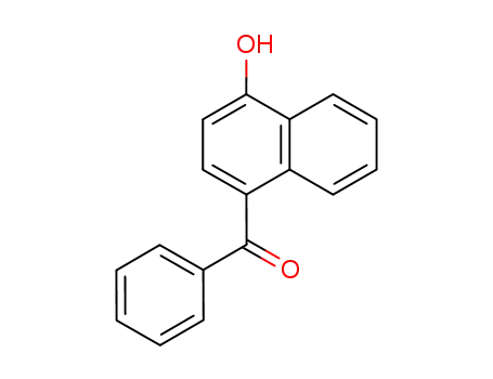 Molecular Structure of 24776-44-1 ((4-hydroxynaphthalen-1-yl)(phenyl)methanone)
