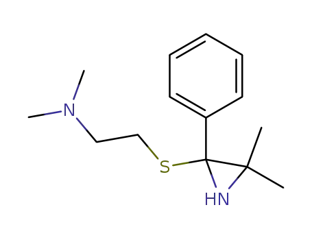 (3,3-dimethyl-3-phenylaziridinyl-2)-2-dimethylaminoethylsulfide