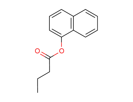 Butanoic acid,1-naphthalenyl ester