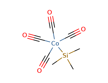 Molecular Structure of 15693-82-0 (Cobalt, tetracarbonyl(trimethylsilyl)-)