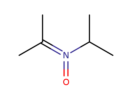 Molecular Structure of 94143-77-8 (N-propan-2-yl-N-propan-2-ylideneamine oxide)
