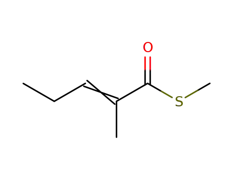 methyl pent-2-enethioate