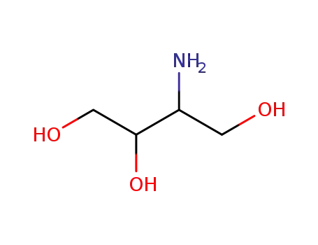 Molecular Structure of 83168-64-3 (3-Aminobutane-1,2,4-triol)