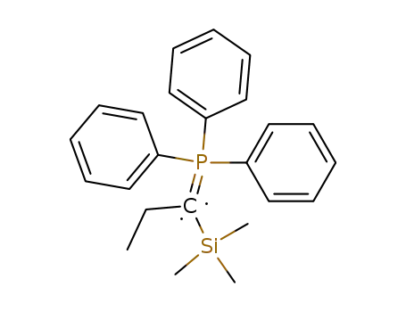 Molecular Structure of 82294-34-6 (Phosphorane, triphenyl[1-(trimethylsilyl)propylidene]-)