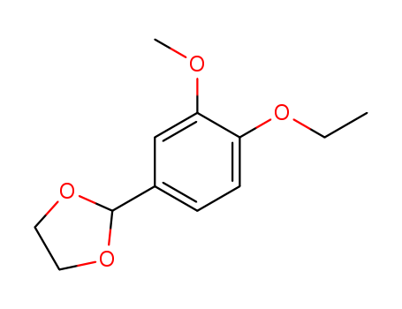 2-(4-ethoxy-3-methoxy-phenyl)-1,3-dioxolane cas  52987-93-6