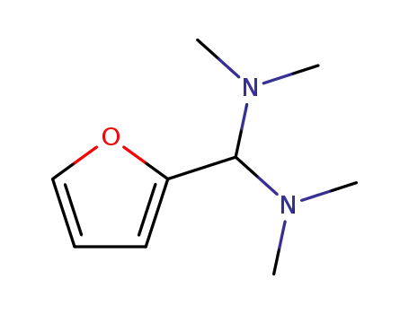 Molecular Structure of 33500-19-5 ((bis-dimethylamino methyl)-2 furanne)