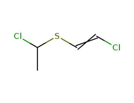 1-chloroethyl 2-chlorovinyl sulfide