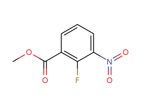 Molecular Structure of 946126-94-9 (Methyl 2-fluoro-3-nitrobenzoate)