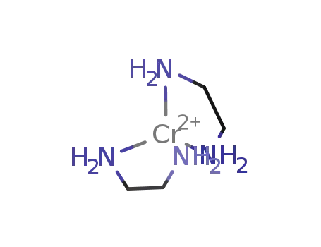 Molecular Structure of 15525-39-0 (chromium(II)(ethylenediamine)2)