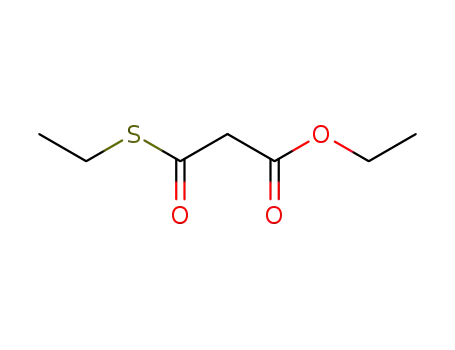 Molecular Structure of 16694-80-7 (ethyl (ethylthio)carbonylacetate)
