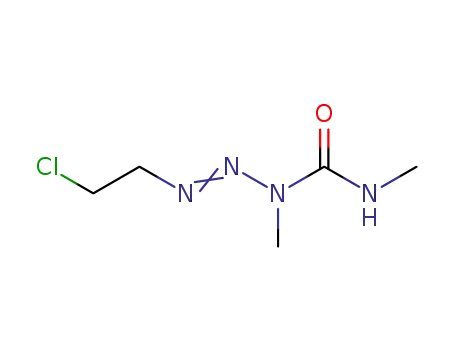 Molecular Structure of 113274-31-0 (2-Triazene-1-carboxamide, 3-(2-chloroethyl)-N,1-dimethyl-)