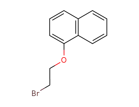 Molecular Structure of 13247-79-5 (1-(2-bromoethoxy)naphthalene)