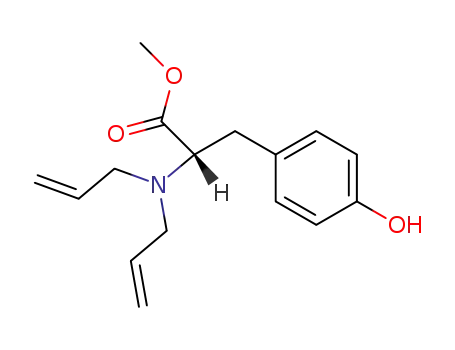 Molecular Structure of 928138-80-1 (N,N-diallyl-O-methyl-L-tyrosine)