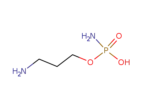 Molecular Structure of 148162-56-5 (1-propanol, 3-amino-, hydrogen phosphoramidate)