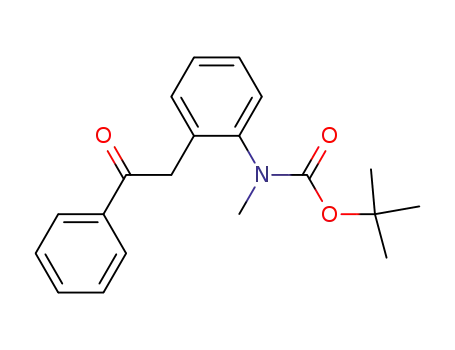 Carbamic acid, methyl[2-(2-oxo-2-phenylethyl)phenyl]-,
1,1-dimethylethyl ester