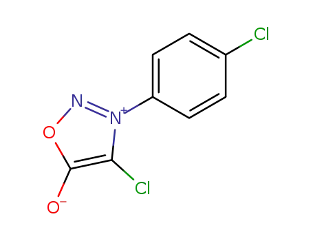 Molecular Structure of 54624-61-2 (4-chloro-3-(4-chlorophenyl)sydnone)