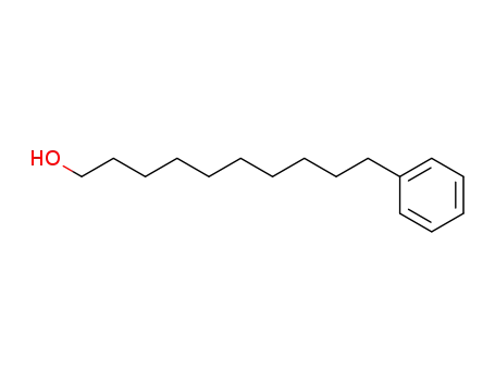 Molecular Structure of 62607-69-6 (10-Phenyl-1-decanol)