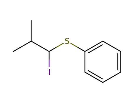 α-iodo-i-butyl phenylsulfide