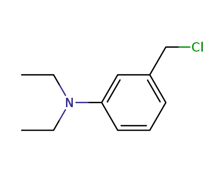 Molecular Structure of 63133-81-3 (3-(N,N-diethylamino)benzyl chloride)