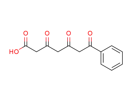 Molecular Structure of 4809-02-3 (7-Phenyl-3.5.7-trioxo-heptansaeure)