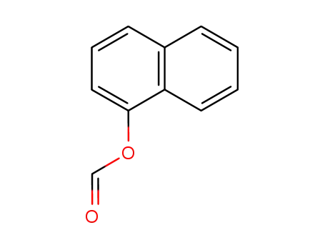 Molecular Structure of 1988-19-8 (1-Naphthalenol,formate(9CI))