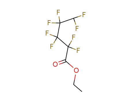 Molecular Structure of 2795-50-8 (ETHYL 5H-OCTAFLUOROPENTANOATE)