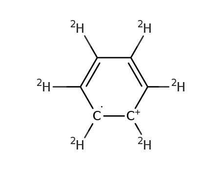 C<sub>6</sub><sup>(2)</sup>H<sub>6</sub><sup>(1+)</sup>