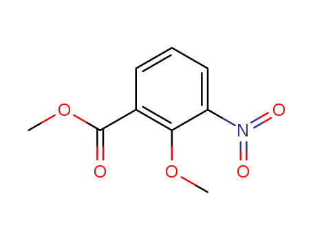 Molecular Structure of 90564-26-4 (METHYL-2-METHOXY-3-NITROBENZOATE)