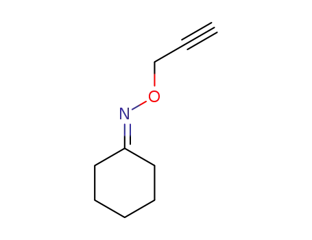 Molecular Structure of 174004-17-2 (CYCLOHEXANONE O-PROP-2-YNYL-OXIME)