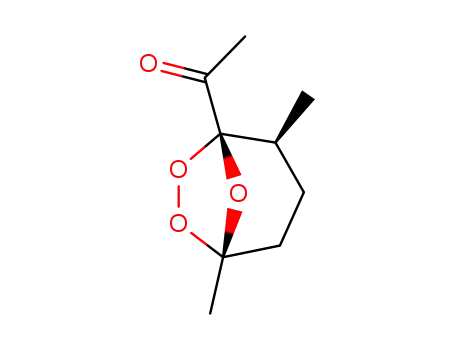 exo-1-Acetyl-2,5-dimethyl-6,7,8-trioxabicyclo<3.2.1>octan