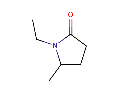 Molecular Structure of 57211-16-2 (1-ethyl-5-methylpyrrolidin-2-one)