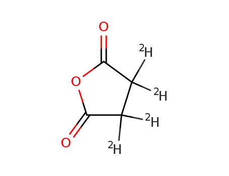 Molecular Structure of 14341-86-7 (SUCCINIC-D4 ANHYDRIDE)