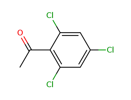 Molecular Structure of 52120-00-0 (1-(2,4,6-Trichlorophenyl)ethanone)