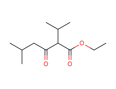 ethyl 5-methyl-3-oxo-2-propan-2-yl-hexanoate cas  1902-03-0