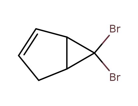 Molecular Structure of 88472-16-6 (Bicyclo[3.1.0]hex-2-ene, 6,6-dibromo-)