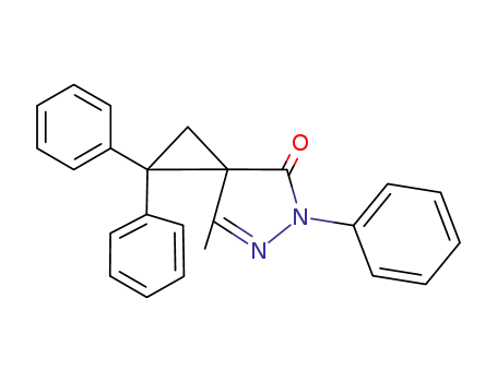 7-methyl-2,2,5-triphenyl-1-oxa-5,6-diazaspiro-<2,4>-hept-6-ene-4-one