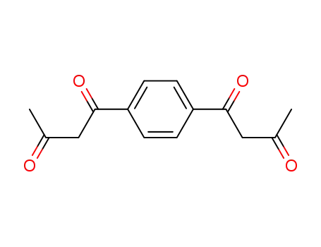 Molecular Structure of 57291-95-9 (1,3-Butanedione, 1,1'-(1,4-phenylene)bis-)
