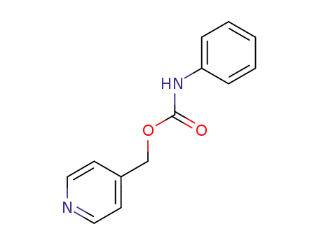 Molecular Structure of 6457-74-5 (4-pyridylmethyl N-phenylcarbamate)