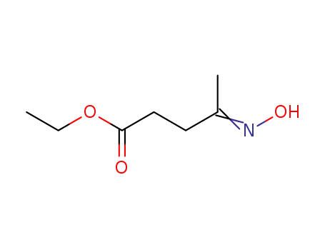 Pentanoic acid, 4-(hydroxyimino)-, ethyl ester