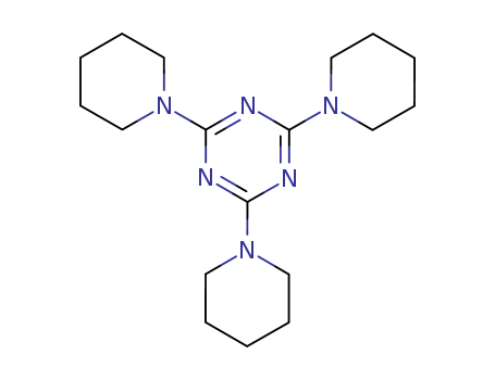2,4,6-tris(piperidin-1-yl)-1,3,5-triazine(21254-74-0)