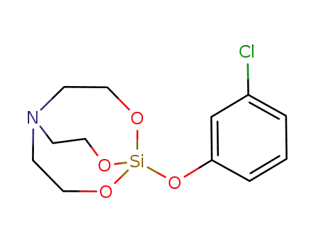 Molecular Structure of 84471-19-2 (1-(3-chlorophenoxy)-2,8,9-trioxa-5-aza-1-silabicyclo[3.3.3]undecane)