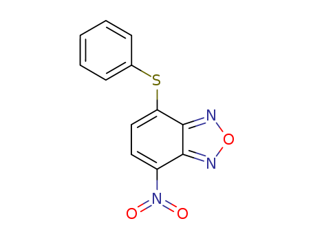 2,1,3-Benzoxadiazole,4-nitro-7-(phenylthio)- cas  16322-23-9