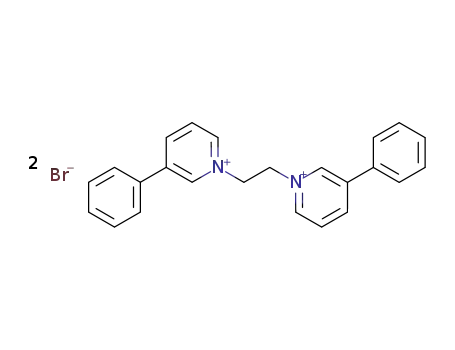 Pyridinium, 1,1'-(1,2-ethanediyl)bis[3-phenyl-, dibromide