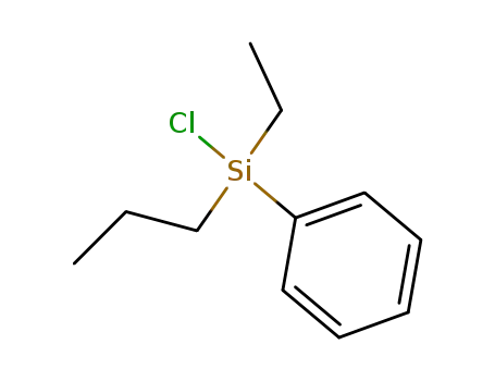 Molecular Structure of 18106-32-6 (Silane, chloroethylphenylpropyl-)