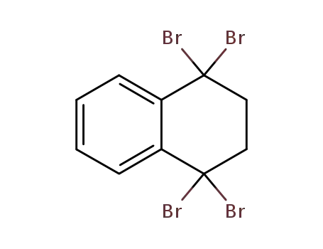 Molecular Structure of 332035-27-5 (Naphthalene, 1,1,4,4-tetrabromo-1,2,3,4-tetrahydro-)