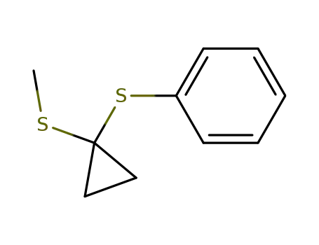 1-(methylthio)-1-(phenylthio)cyclopropane