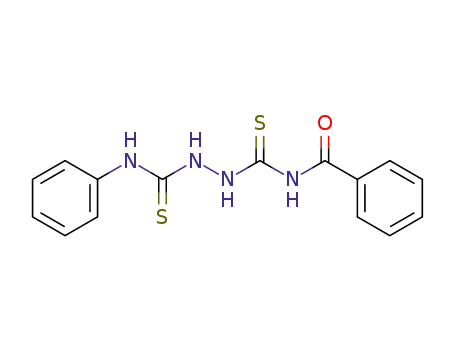 Molecular Structure of 109853-19-2 (Benzamide, N-[[2-[(phenylamino)thioxomethyl]hydrazino]thioxomethyl]-)
