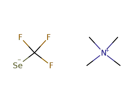 Molecular Structure of 75264-92-5 (tetramethylammonium trifluoromethylselenate<sup>(0)</sup>)